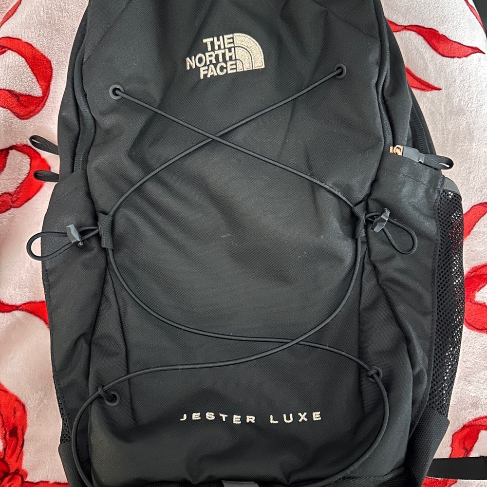 The North Face Black Modern Backpack with Sleek Design